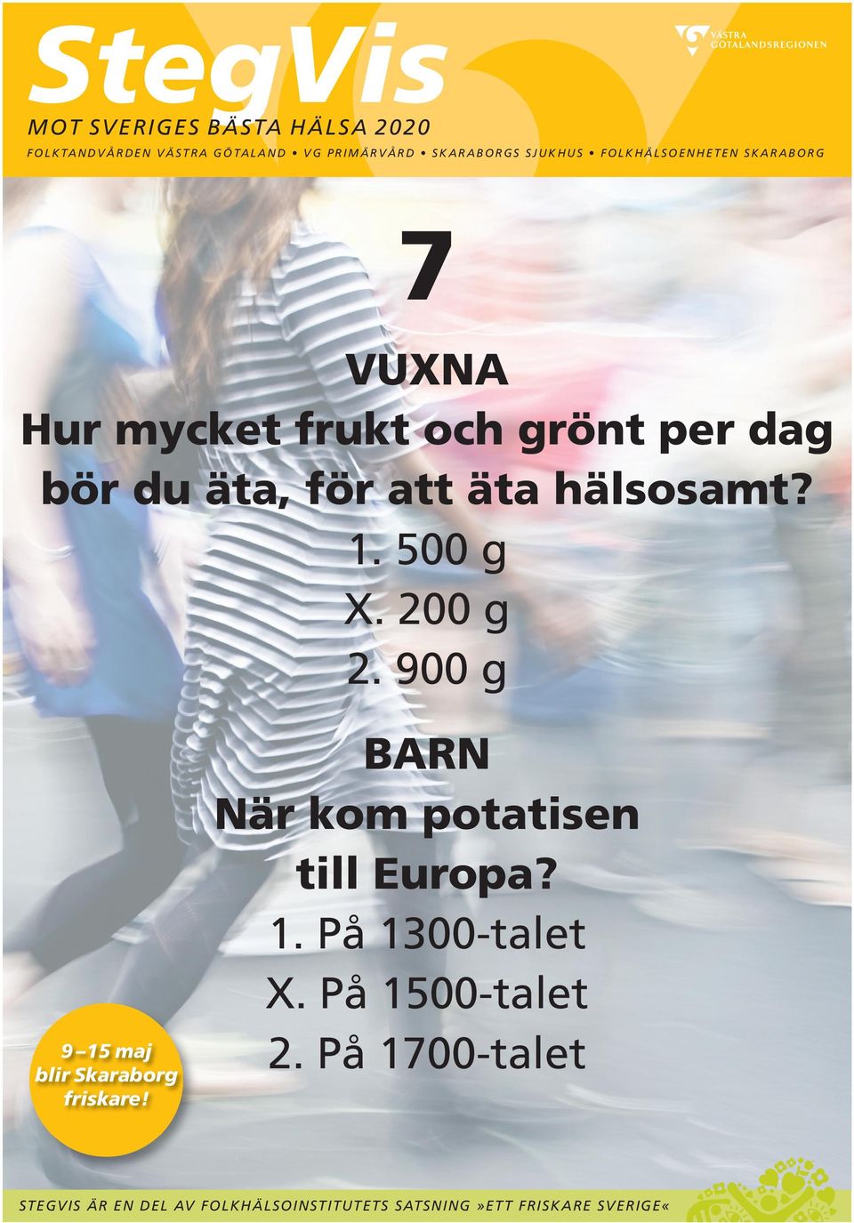 200 g 2. 900 g När kom potatisen till Europa?