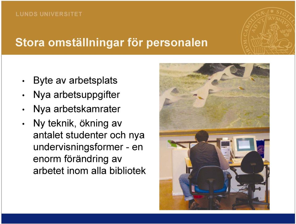 teknik, ökning av antalet studenter och nya