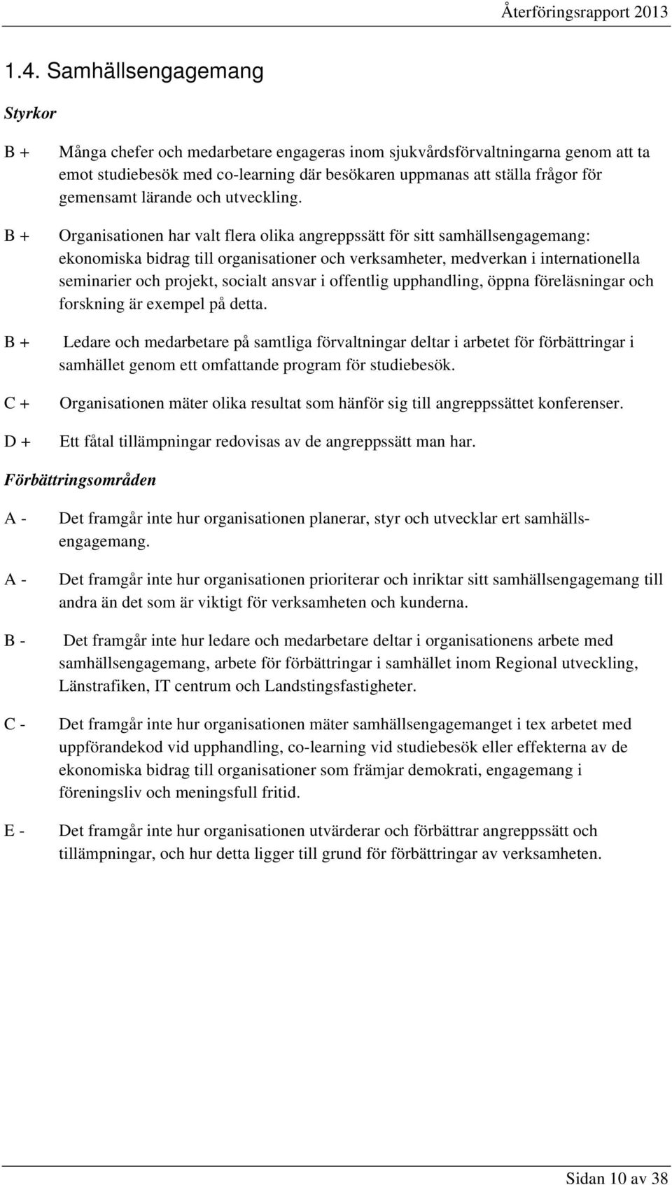 Organisationen har valt flera olika angreppssätt för sitt samhällsengagemang: ekonomiska bidrag till organisationer och verksamheter, medverkan i internationella seminarier och projekt, socialt