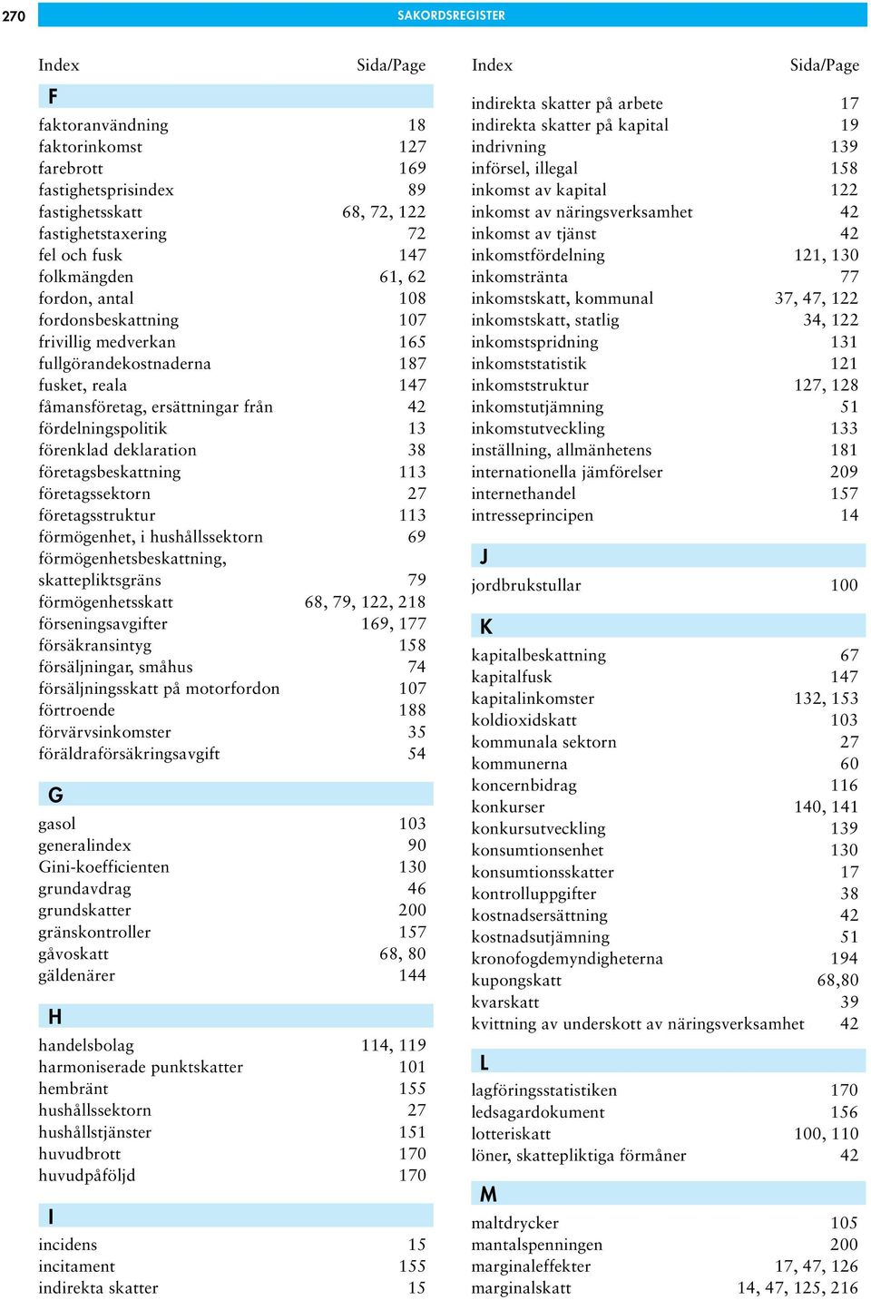 deklaration 38 företagsbeskattning 113 företagssektorn 27 företagsstruktur 113 förmögenhet, i hushållssektorn 69 förmögenhetsbeskattning, skattepliktsgräns 79 förmögenhetsskatt 68, 79, 122, 218