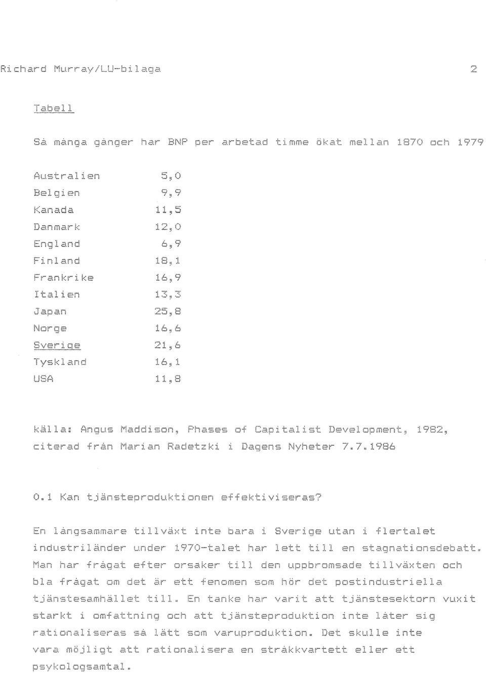 25 8 ge 6 6 21 k an 6 1 1 8 kä a: s ison ases of ita st Deve 982, citerad från ian etzki s eter 7.7. 986 v.