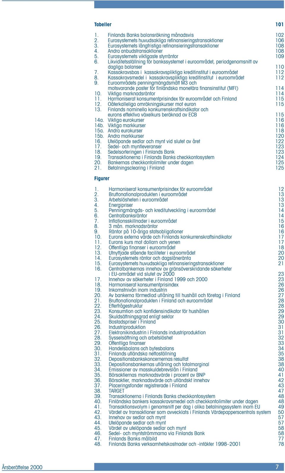 Kassakravsbas i kassakravspliktiga kreditinstitut i euroområdet 8. Kassakravsmedel i kassakravspliktiga kreditinstitut i euroområdet 9.