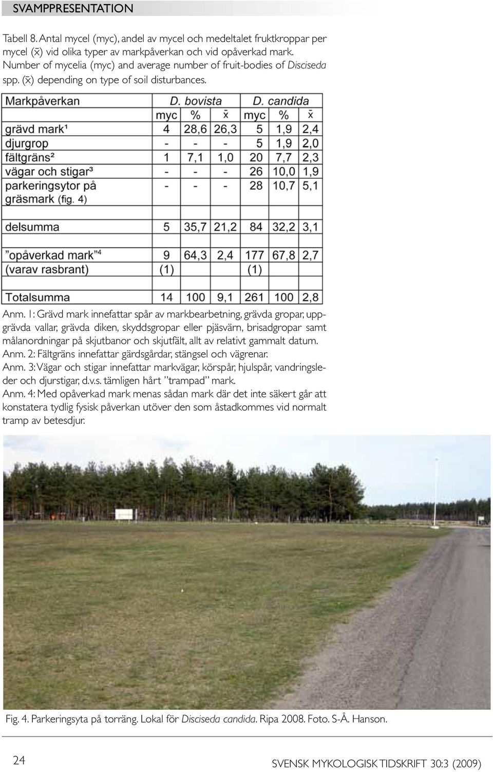 1: Grävd mark innefattar spår av markbearbetning, grävda gropar, uppgrävda vallar, grävda diken, skyddsgropar eller pjäsvärn, brisadgropar samt målanordningar på skjutbanor och skjutfält, allt av