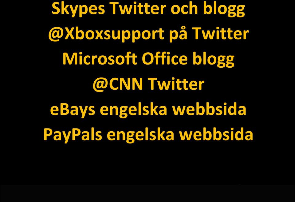 Office blogg @CNN Twitter ebays