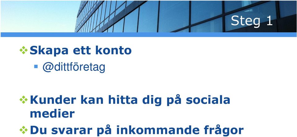 hitta dig på sociala