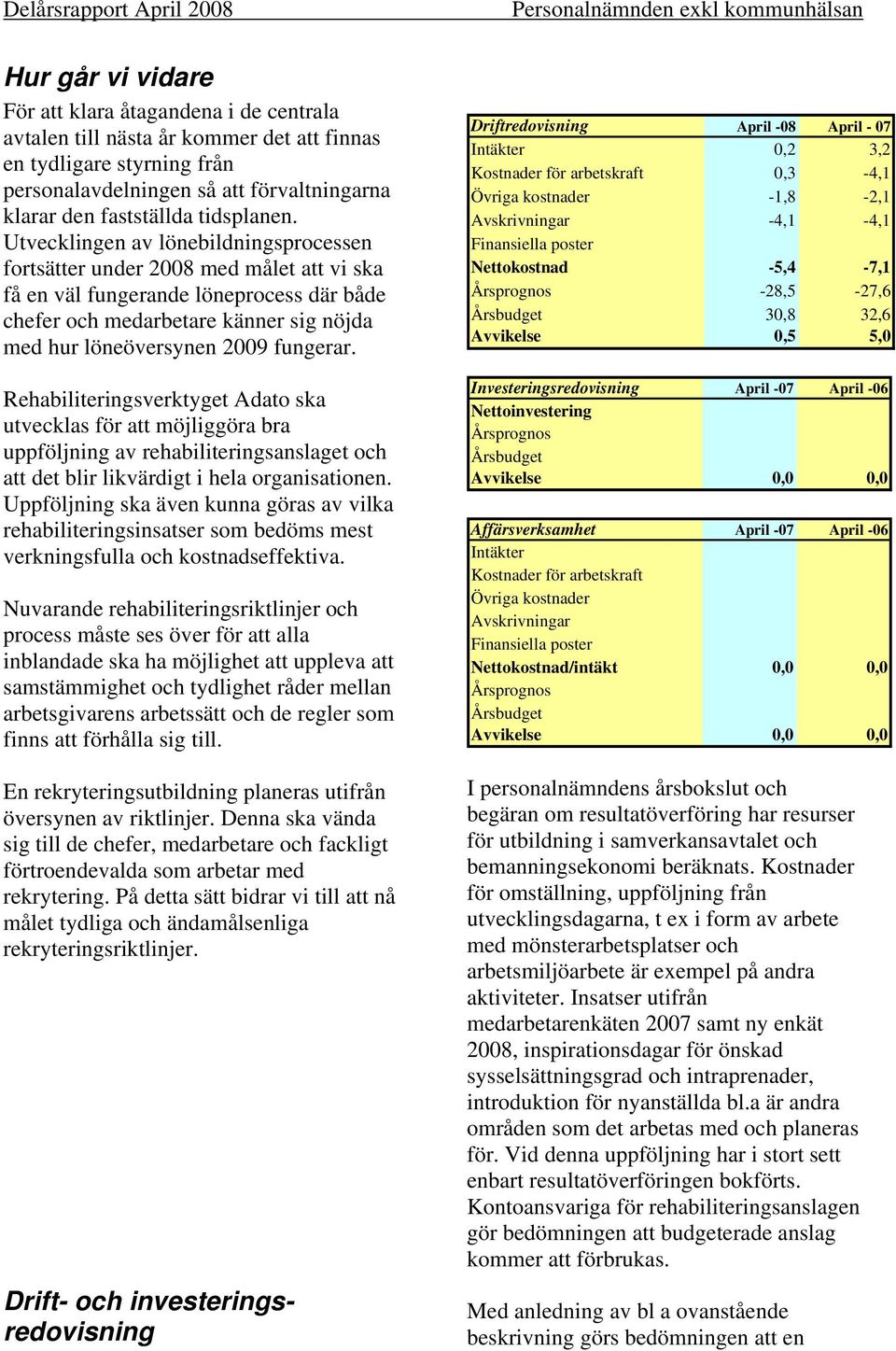 Rehabiliteringsverktyget Adato ska utvecklas för att möjliggöra bra uppföljning av rehabiliteringsanslaget och att det blir likvärdigt i hela organisationen.