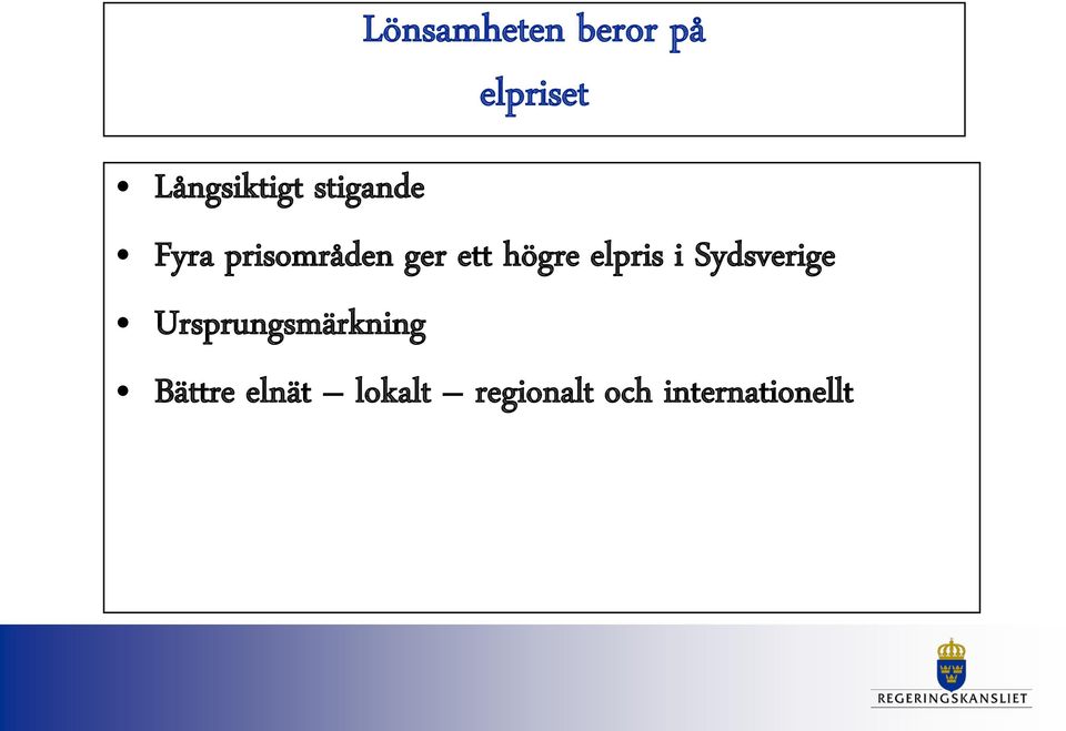 elpris i Sydsverige Ursprungsmärkning