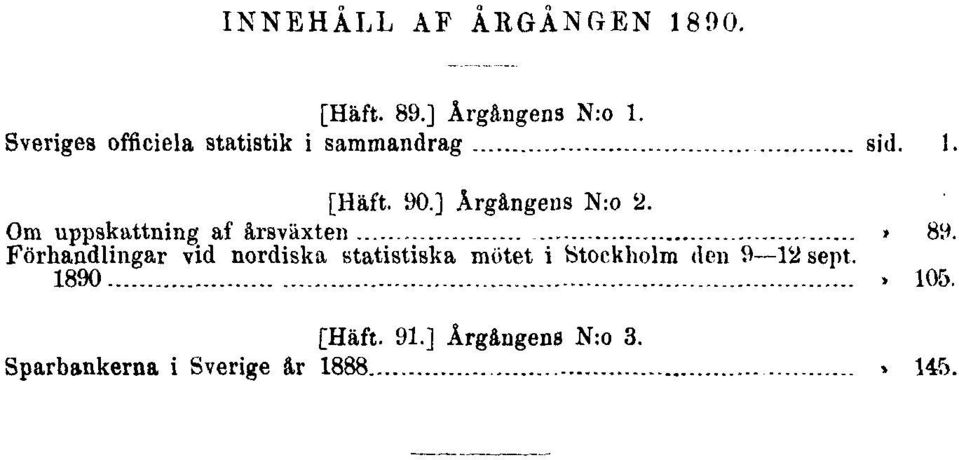 Om uppskattning af årsväxten» 89.