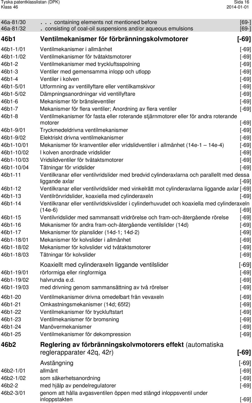 tvåtaktsmotorer [-69] 46b1-2 Ventilmekanismer med tryckluftsspolning [-69] 46b1-3 Ventiler med gemensamma inlopp och utlopp [-69] 46b1-4 Ventiler i kolven [-69] 46b1-5/01 Utformning av ventillyftare