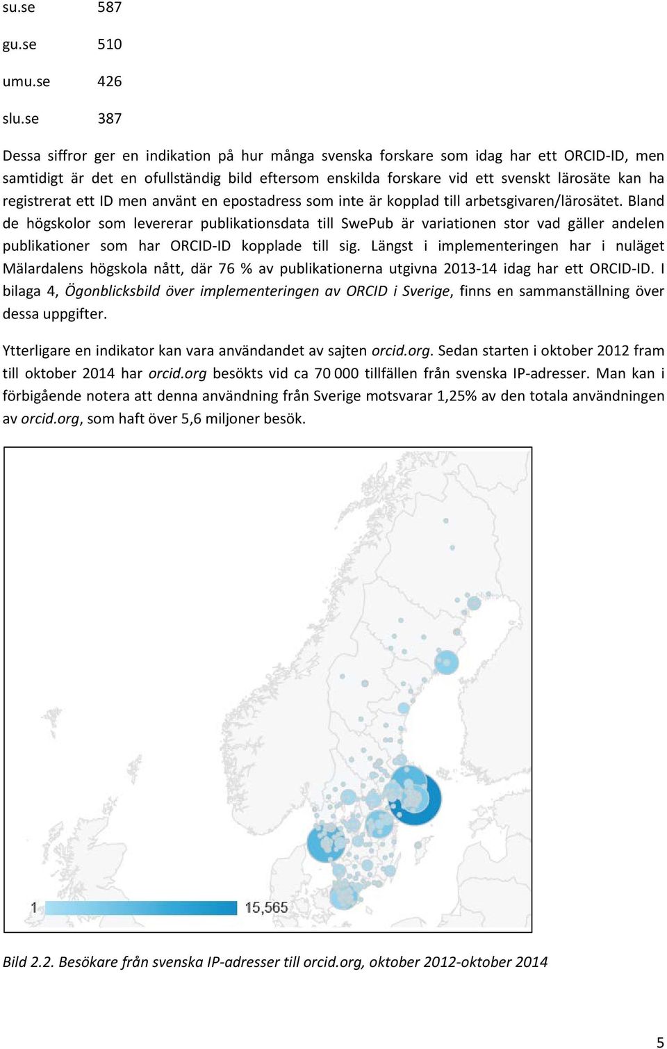 registrerat ett ID men använt en epostadress som inte är kopplad till arbetsgivaren/lärosätet.