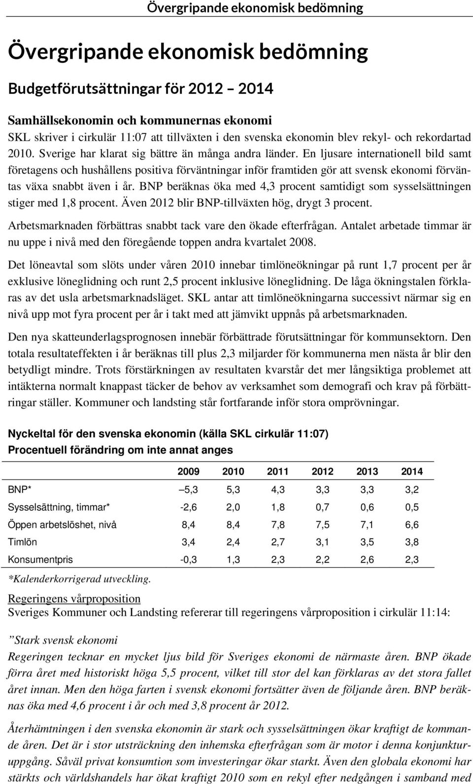 En ljusare internationell bild samt företagens och hushållens positiva förväntningar inför framtiden gör att svensk ekonomi förväntas växa snabbt även i år.