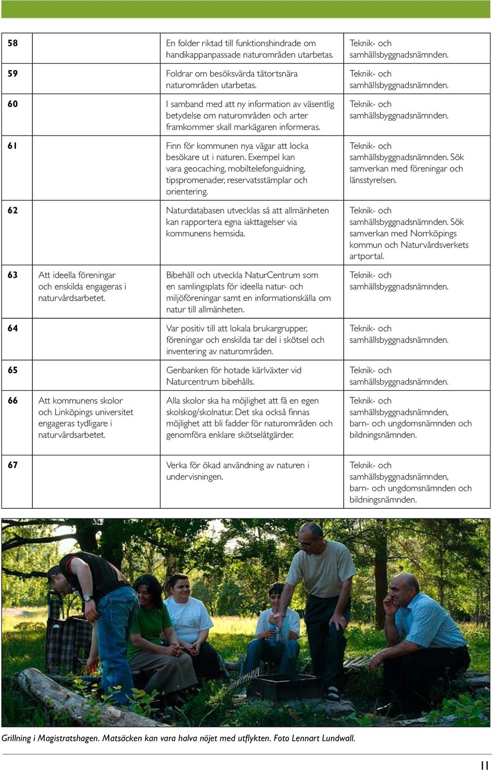 Exempel kan vara geocaching, mobiltelefonguidning, tipspromenader, reservatsstämplar och orientering.