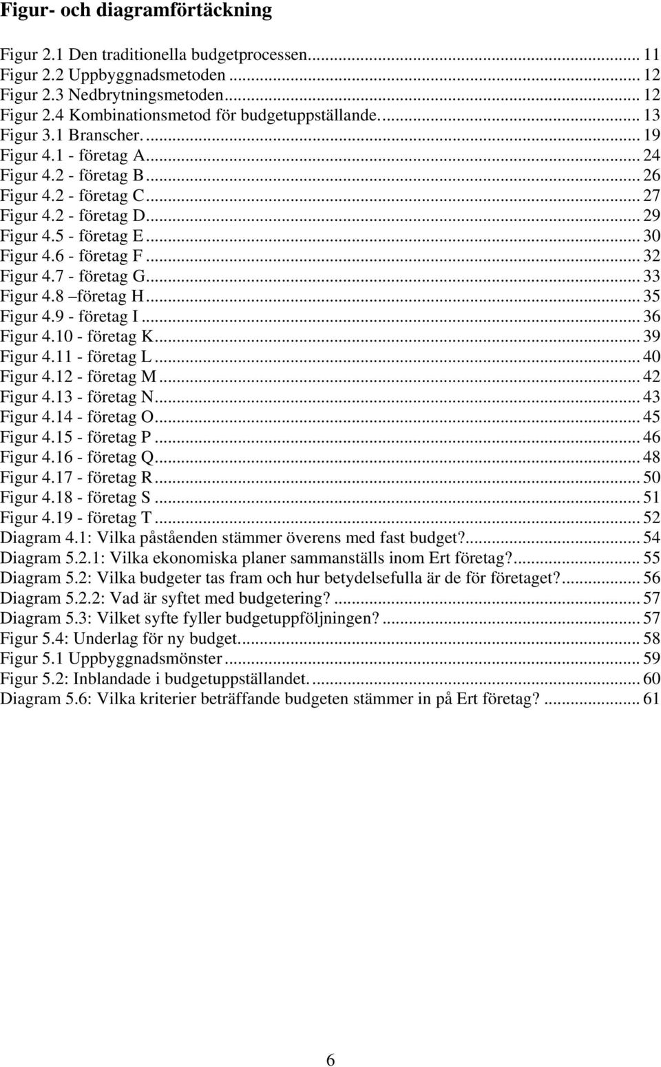 .. 32 Figur 4.7 - företag G... 33 Figur 4.8 företag H... 35 Figur 4.9 - företag I... 36 Figur 4.10 - företag K... 39 Figur 4.11 - företag L... 40 Figur 4.12 - företag M... 42 Figur 4.13 - företag N.