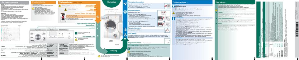 Alla torktumlare är noggrant funktionsprovade och lämnar fabriken felfria. Vår kundtjänst hjälper dig gärna om du har frågor. Återvinning Släng förpackningen i återvinningen.