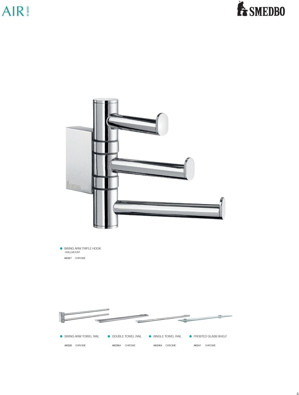 TOWEL RAIL SINGLE TOWEL RAIL