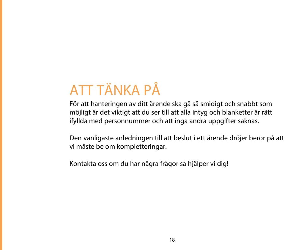 inga andra uppgifter saknas.