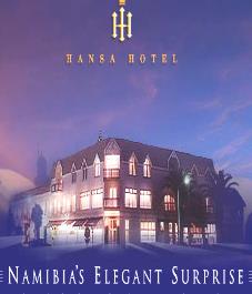 Bästa hotellet i Namibia: 1996-97-98 Award of Excellence: 1999-2000-2001-2003 Vi stannar här under 3 nätter. Middag på hotellet.
