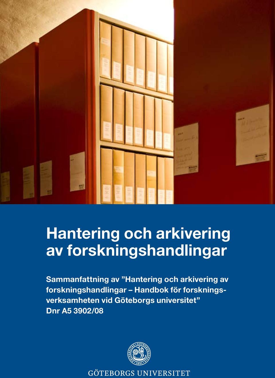 forskningshandlingar Handbok för