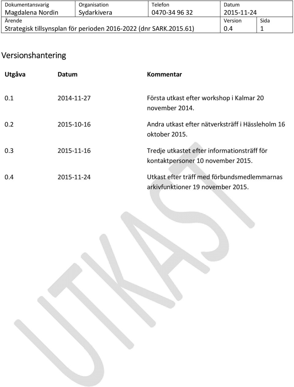 2 2015-10-16 Andra utkast efter nätverksträff i Hässleholm 16 oktober 2015. 0.