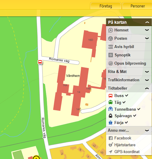 Från trafikföretag till resenär Resrobot-app TIM-webb Norrlandslänens webb www.sj.se www.öresundståg.