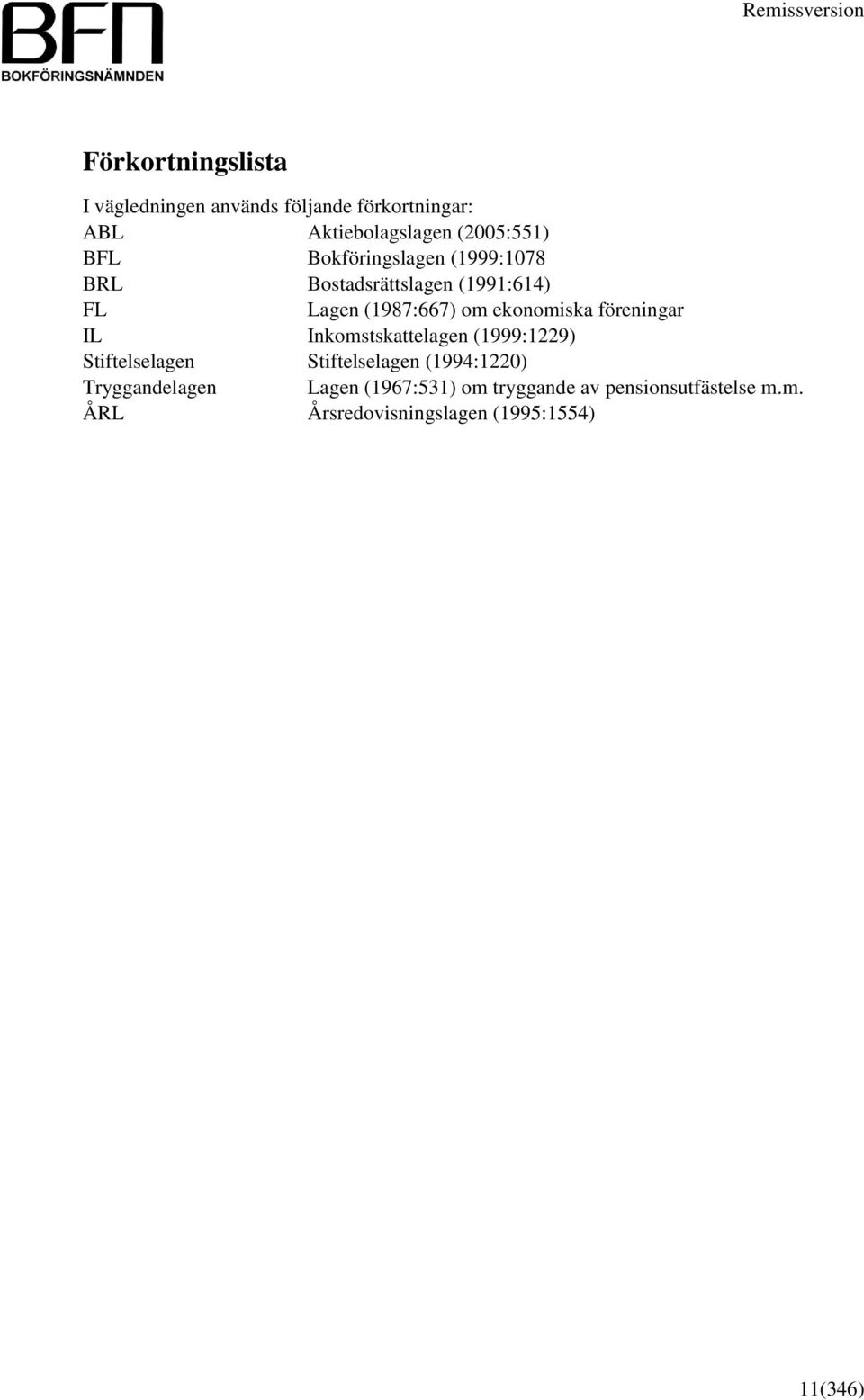 föreningar IL Inkomstskattelagen (1999:1229) Stiftelselagen Stiftelselagen (1994:1220)