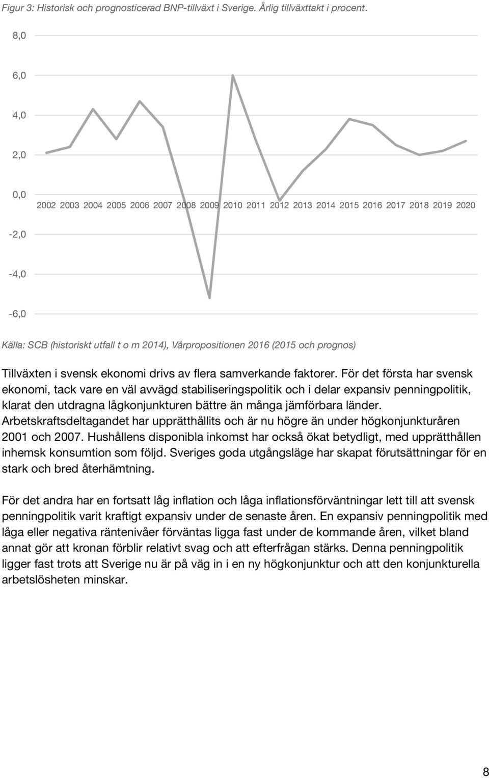 prognos) Tillväxten i svensk ekonomi drivs av flera samverkande faktorer.
