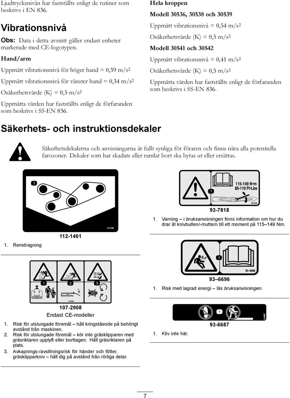 som beskrivs i SS-EN 836.