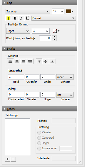 Kapitel 3 Skapa databaser 98 3. Välj de format du vill använda.