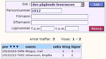 Utskrifter Välj Utskrift från huvudmenyn. Längst fram i varje arkivkartong ska finnas en rapportlista (se bilaga 3) som visar löpnummer ordningen i kartongen dvs vilka journaler som finns i kartongen.