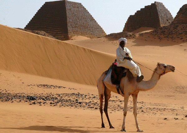 I området norr om huvudstaden Khartoum, mot den egyptiska gränsen där de svarta faraonerna härskade, kan man resa och det är dit vår resa går. Resten av landet avråder UD från att resa till.