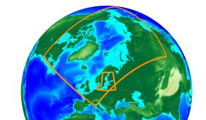 Forskarna har utvecklat ett modellsystem, Rossby Centre regional Atmosphere-Ocean model, RCAO, som kopplar samman atmosfären och havet.