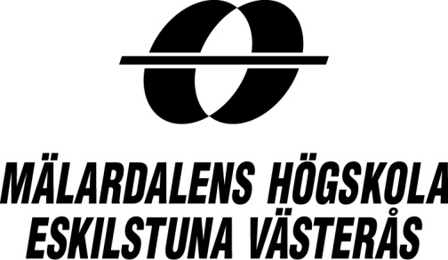 Mälardalens Högskola Akademin för hållbar samhälls- och teknik utveckling Magisteruppsats i företagsekonomi, FÖA 400, 15 hp.