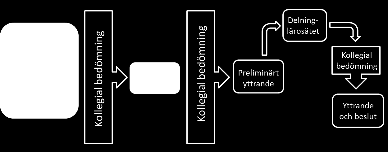 rättvisande bild som möjligt. Huvudprinciperna och processen för utbildningsutvärdering föreslås dock vara desamma oavsett vilken typ av examen som utvärderas (fig 7). Fig 7.