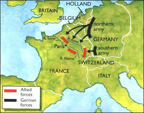 Schlieffenplanen Tysklands växande makt ändrade balansen i Europa. Den tyska stålindustrin var själva hjärtat i den tyska ekonomin men i början av 1900-talet var det tomt i de tyska järngruvorna.