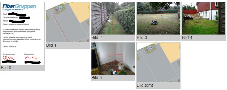 Installation Fibergruppen kommer besöka husen vid 2-3 tillfällen.