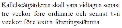 Mötets utlysande Medlemsutskick utdelat/utsänt: 16-19 mars Meddelande på hemsidan 15 mars och föreningens tavlor anslaget 16 mars Dagordning (förslag) 1. Mötet öppnas 2. Upprätta röstlängd 3.