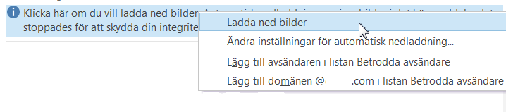 Brevlådehantering - Oläst e-post Oläst e-post Oläst e-post visas med ett blått streck i kanten och blå färg på ämnesraden Läsa brev För att läsa ett inkommet brev finns flera alternativ: Markera