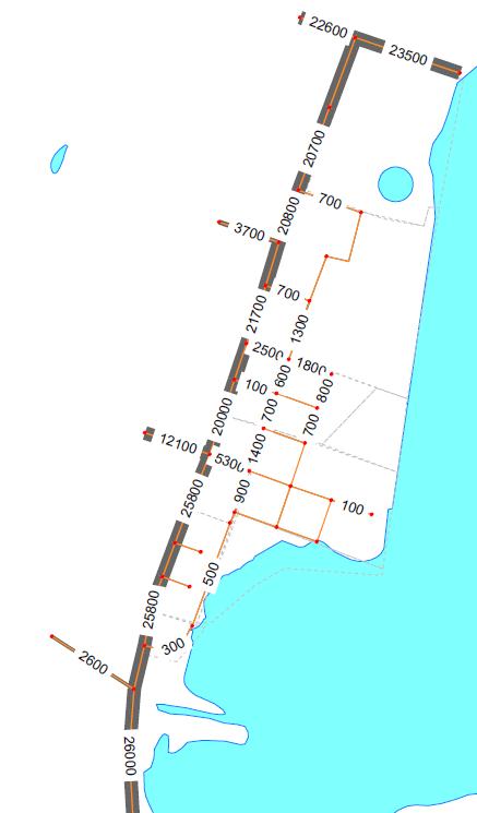 4.4 Trafikflöden på vägnätet Figurerna nedan redovisar beräknade vardagsdygnstrafikflödena i de