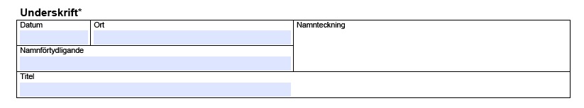 F.3 Stöd från annan EU-fond? Ange om sökande organisation alternativt partnerorganisationer eller andra organisationer har sökt eller beviljats stöd från någon annan EU-fond för samma projekt.