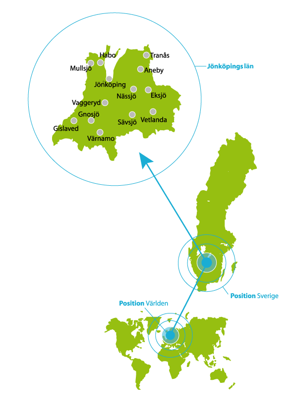Om Region Jönköping Region Jönköping, det vill säga Jönköpings län, är utifrån folkmängd den sjätte största regionen i Sverige sett till folkmängd.