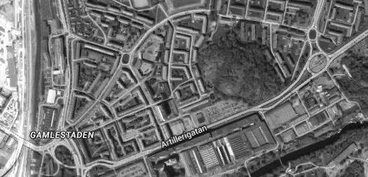 RETAIL MAPPING Gamlestaden Centrum I Gamlestaden Centrum inkluderades följande gator i retail mappingen; Artillerigatan, Treriksgatan,
