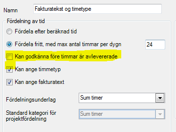 Det här alternativet används tidigare endast när de anställda skulle godkänna, och det kan vara att det redan är kryssat av i chefens " Applikationsinställning. 3.