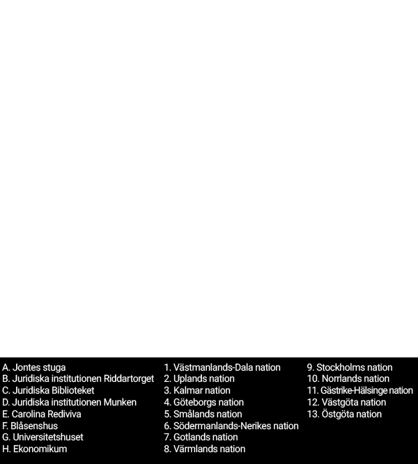 Om du behöver en sovplats anmäler du detta samtidigt som anmälan till Recceveckan så kommer en av dina faddrar ordna plats hemma hos sig.