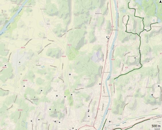 vinterväghållningsmetoden har 10 cykelolyckor relaterade till halka inträffat på cykelvägar som sopsaltats samma vinter (tab. 4).