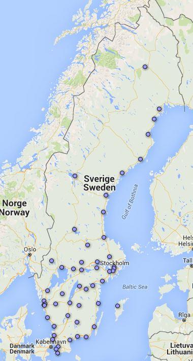 ECT-verksamhet i Sverige