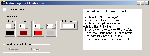 9 Anpassa färger och fonter Som för de flesta M7005 bilder och formulär finns två standardutseenden, Klassisk och Färgglad. Se figur 16. Figur 16.