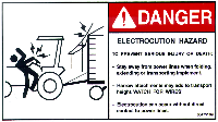 Säkerhetsföreskrifter 1. Läs instruktionsboken. 2. Försäkra er om att alla varningsdekaler, reflexer och LGF skylten är monterade på maskinen. 3. Viktigt!