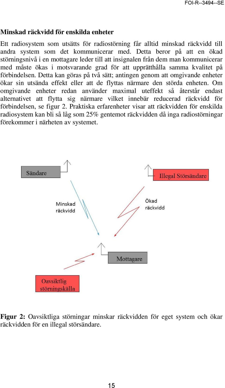 Detta kan göras på två sätt; antingen genom att omgivande enheter ökar sin utsända effekt eller att de flyttas närmare den störda enheten.