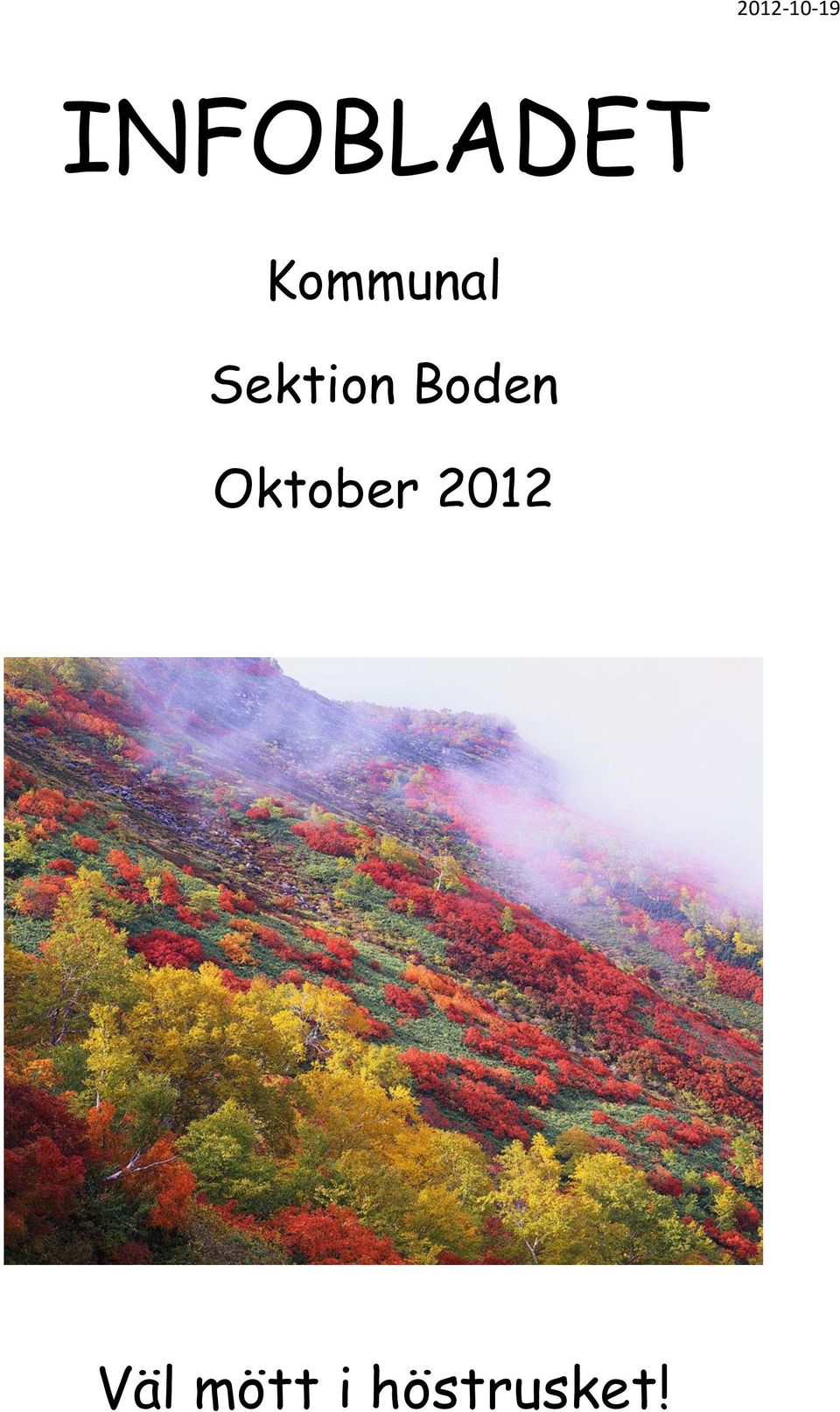 Boden Oktober