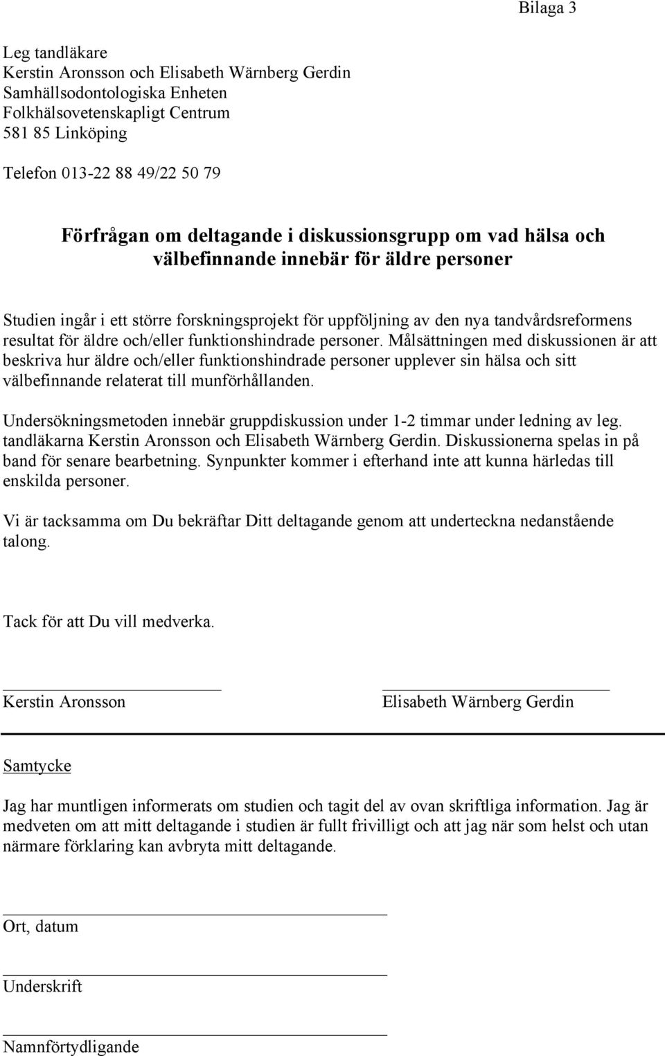 och/eller funktionshindrade personer.